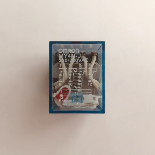 Omron IEC255 250VAC 5A intermediate relay 24V 220V MY4NJ MY2NJ MY4N-J small 14-pin-AC220V