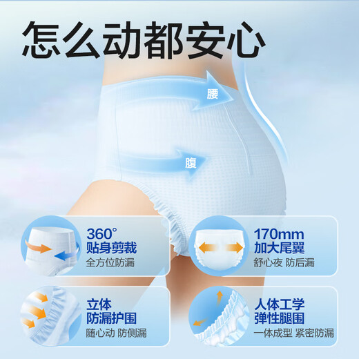 Reliable (COCO) absorbent adult pull-up pants L90 pieces (hip circumference 95-120cm) underpants type diapers
