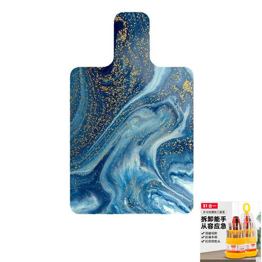 Big Tuan Xiaoyuan Pilates Core Mattress Yoga Studio Suede Large Equipment Mat Professional Pilates Equipment Upgrade Blue Galaxy 3mm 996x610mm