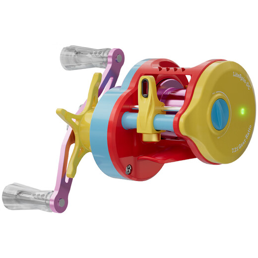 Teben Fishing Gear Linglong DC Drum Intelligent Electronic Brake with Loud Sound Fishing Reel Anti-explosion Line Self-Charging Full Metal Lure Reel Linglong Youth Edition Drum DC with Electronic Brake Left-hand Type