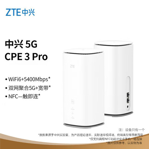ZTE 5G cpe Pro3 router Gigabit network port mobile portable wifi6 enterprise-level plug-in card 4G5G full network wireless broadband Qualcomm chip MC8020 ZTE MC8020+ mobile 5G annual package monthly 1500G