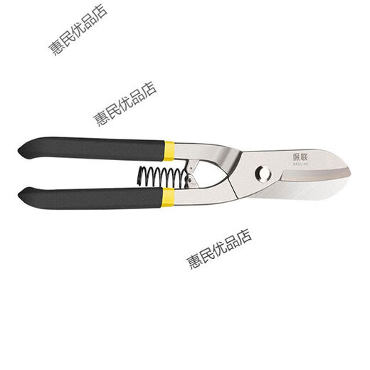 Baolian iron scissors industrial strong shears keel scissors aviation scissors wire scissors stainless steel aluminum buckle plate special scissors large German style iron scissors 12 inches
