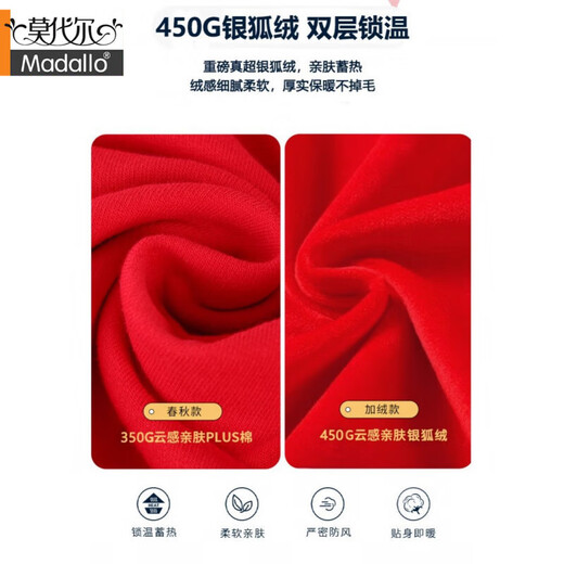 Modal parent-child clothing for a family of three and four poinsettias, zodiac year sweatshirts for men and women, personalized New Year's greeting clothes, trendy family clothes, velvet wine red - large picture 170 L 115-135Jin Jin is equal to 0.5 kg