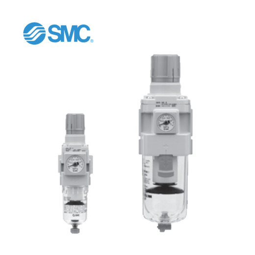 SMC pneumatic component filter pressure regulator AW10-AW60 series SMC official direct sales AWAW20-02BCG-B