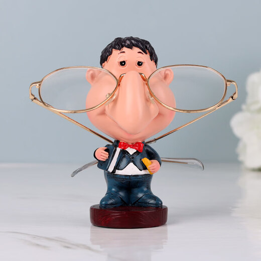 Hejia Verstärker Brillenständer Kreativer Charakter Brillenständer Ornament Brillenständer Ornament Brillendisplay Prop Display Inverted Panda