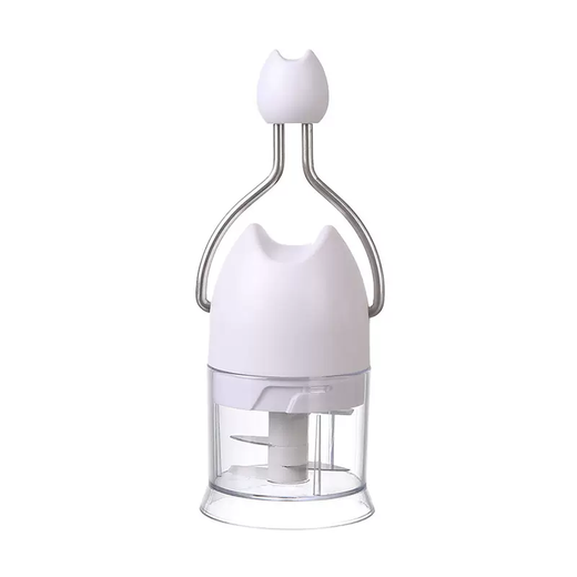 Yusenyi hand-cranked garlic puller multi-functional cooking machine chopper household mini labor-saving condiment pounding garlic stirrer garlic mince minced garlic machine rose red hand-cranked without splashing