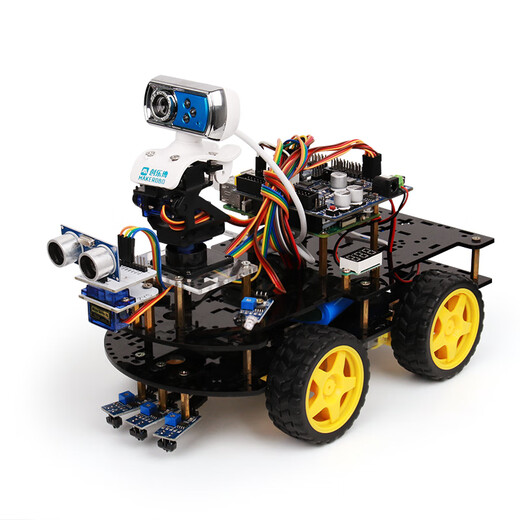 Makerobo Raspberry Pi 5 Smart Car AI Visual Identification Robot Robot opencv MediaPipe Пакет не включает материнскую плату