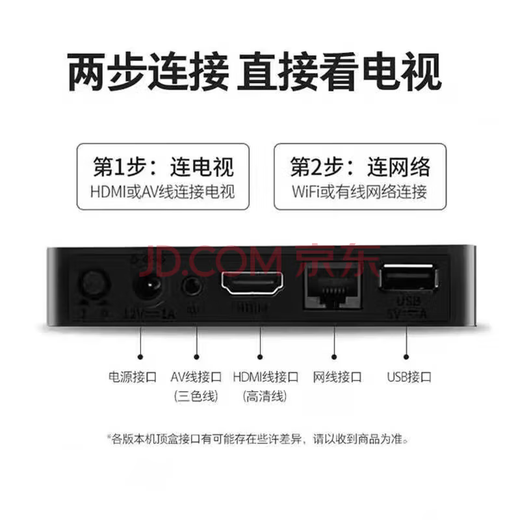 Chunheng [0 Monats Miete für kostenloses Fernsehen] Full Netcom Free Set -Top Box HD TV für das Leben Ich kostenlos VIP 4K Audio und Videoversion - Live -Video [Gewöhnliche 4G Clear Version]