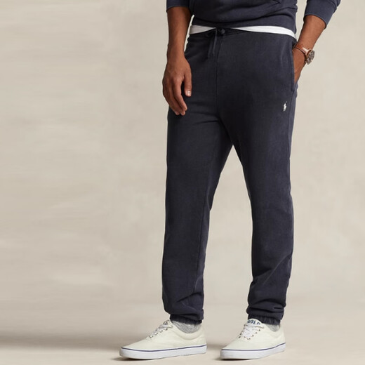 Ralph lauren embroidered loose knitted sweatpants men's black black S