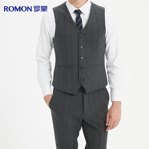 Luo Meng suit suit men's slim business professional formal suit men's suit groomsmen suit groom suit wedding dress trendy men's suit