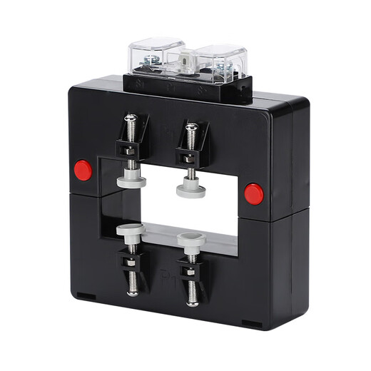 Open type D-ben opening and closing current transformer square hole copper bar separated open type three-phase AC customized model hole 32*42-100/5