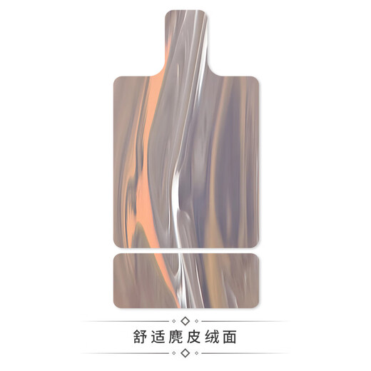 Big Tuan Xiaoyuan Pilates core mattress yoga studio special suede rubber towel folding sweat-absorbent large equipment upgrade H2 contrasting color (1) 1.5mm (ultra-thin) 99.6x61cm