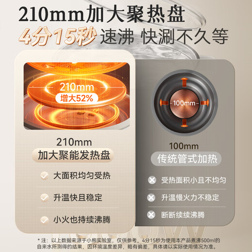 Bear (Bear) 0-coated electric hot pot hot pot special pot electric pot household 4-6 people non-stick split removable and washable multi-functional cooking all-in-one stainless steel electric cooking pot 4L hot pot pot 40S1