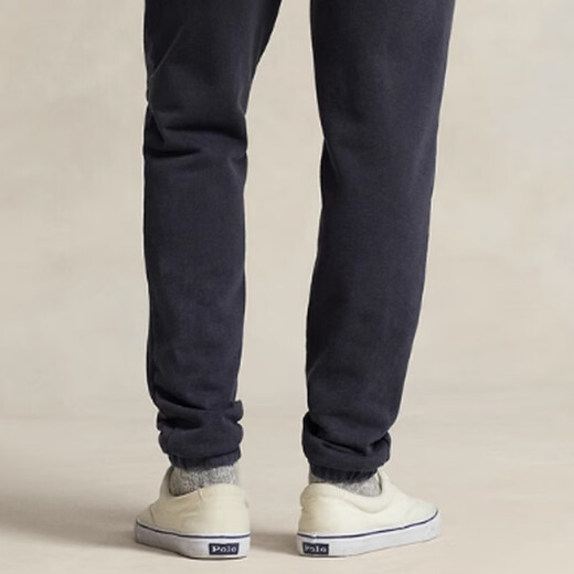 Ralph lauren embroidered loose knitted sweatpants men's black black S