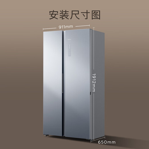 SIEMENS's blockbuster new product Bona Fresh 604L double-door ultra-large capacity refrigerator, long-term preservation of fruits and vegetables, 99.99% efficient antibacterial, orderly partitioning KA98CE161C blockbuster new product 604L/Star Silver