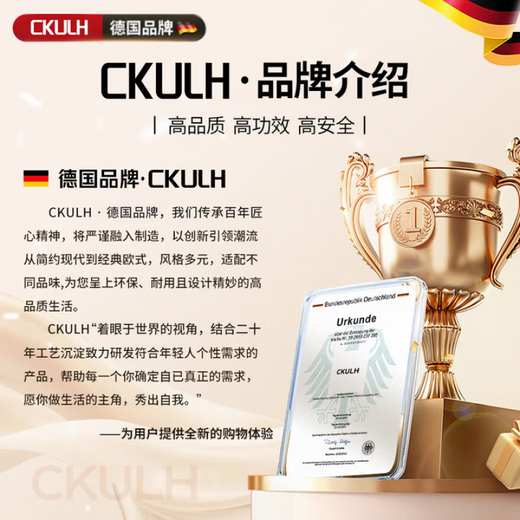 CKULH Germany's new mutton roll slicer meat slicer household 304 stainless steel meat slicer for cutting mutton thickened 304 (a total of 2 blades + 10 frozen meat bags)