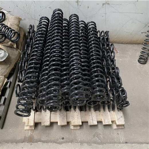 Shantou Lincun trailer springs, manganese steel/carbon steel large springs, custom-made various flatbed springs, trailer springs, ladder springs, 14*inner diameter 80*600mm trailer springs