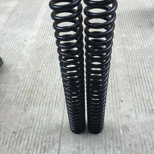 Shantou Lincun trailer springs, manganese steel/carbon steel large springs, custom-made various flatbed springs, trailer springs, ladder springs, 14*inner diameter 80*600mm trailer springs