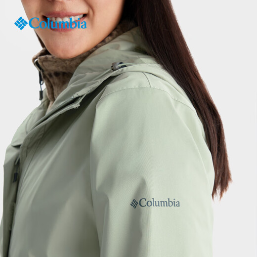Columbia张婧仪户外装备哥伦比亚户外女子防水冲锋衣防风旅行连帽外套 348 XR3937 M(160/84A)