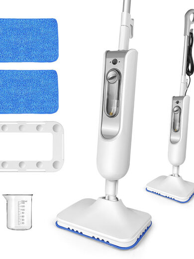Sanqihu High Temperature Steam Mop New Household Electric Portable Water Spray Cleaning Machine Suction Mop Integrated Floor Washing US Standard