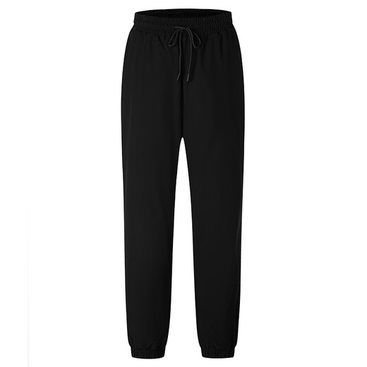 BOSIDENG down pants for women 2025 new casual sports black versatile elastic waist and leg thickened warm trousers black 8056 S 160_66A