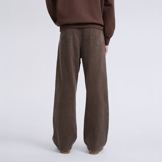 GXG Ropa de hombre Centro comercial Vaqueros rectos sueltos 2026 Primavera Nueva llegada G26X051001 Caqui M