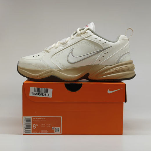 Nike (NIKE) men's shoes 25 spring new air monarch iv sports shoes training air cushion running IQ9792-112 39