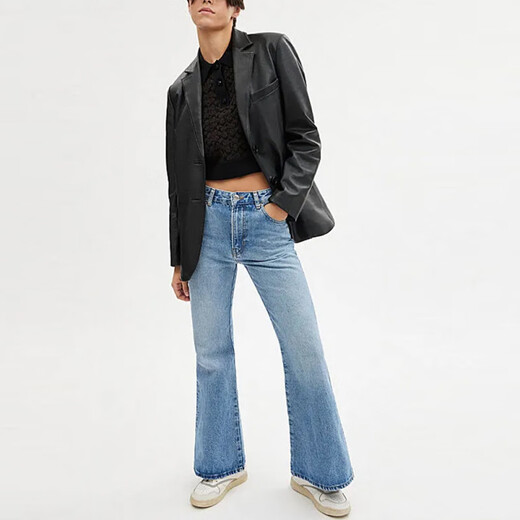 蔻驰（COACH）FW 纯色翻领单排扣长袖皮衣 男款 黑色 黑色 XS