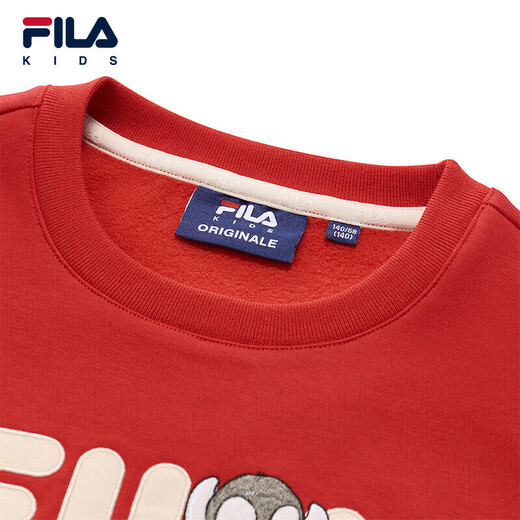Fila Antibacterial Function Fila Children's Clothing 2025 Winter Boys, Boys and Children's Fleece Sweatshirts