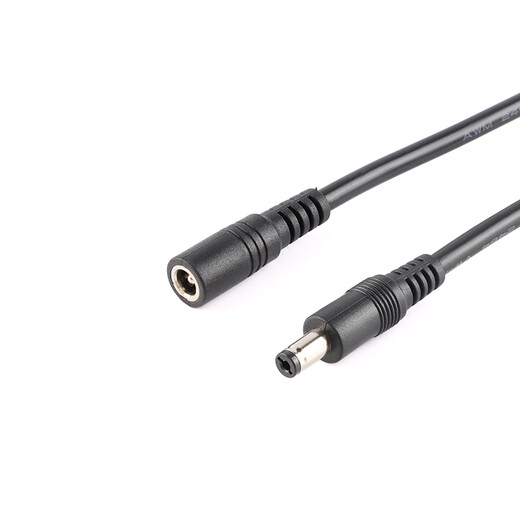 DC power connection cable DC5.5*2.1 female male cable connector cable 18AWG/0.75 square DC5.5*2.1_male cable_0.75 square_30 cm No Specifications