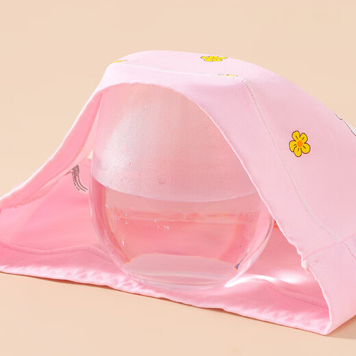 New girls pure cotton underwear Class A antibacterial children's underwear skin-friendly breathable boxer briefs for little girls for all seasons yellow 1 pack 130 (XL) recommended 38-56Jin Jin equals 0.5 kg