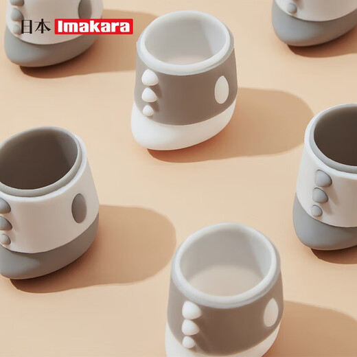 Imakara felt table bench sofa bed stool chair foot pad set stool table chair leg table foot pad silent mat anti-slip mat white silicone foot cover 4 pieces
