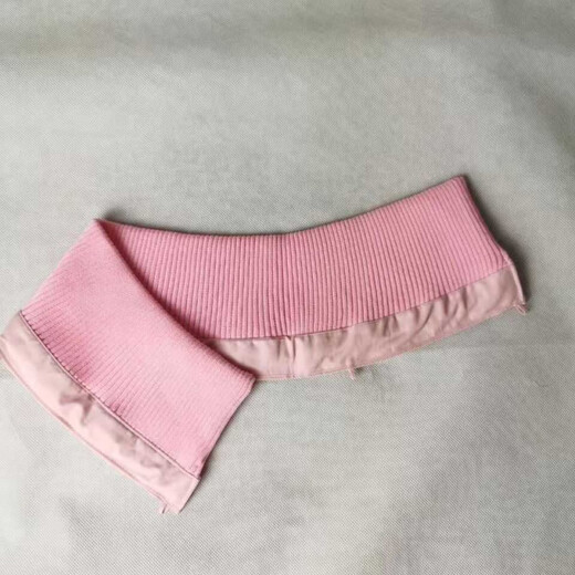 DL Fat Donglai's same style down jacket anti-dirty collar sticker removable fake collar collar protective cover autumn and winter cotton clothing black thread unisex