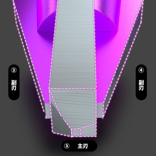 Yanran tungsten steel quick-tapping drill four-edged alloy eccentric drill bit for ceramic tile concrete drilling quick-tapping drill 6+8+10+12mm