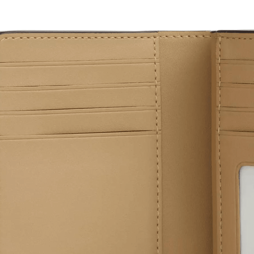 COACH13 Brand Logo Strawberry Print Coated Canvas Wallet Mini Women's White White 1 White 2