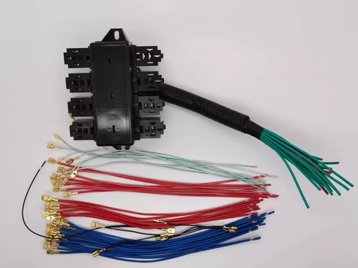 Multi-channel new energy fuse holder central control box 20-channel with 8-channel relay fuse box default