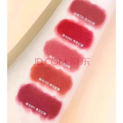 DOior lipstick sample gift box set mini five-piece set 999#760#888 medium sample 840 birthday gift box Year of the Horse drawer style 999/888/720/188/228