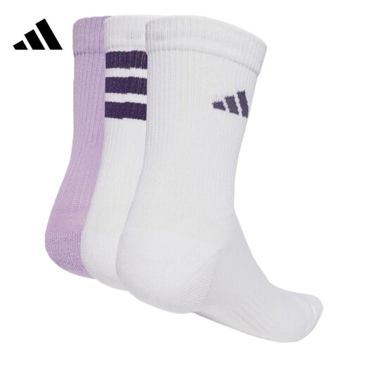 Adidas (adidas) Taobo LOGO PACK 3PP sports and leisure socks JW3647 One size M