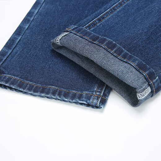 Woodpecker (TUCANO) jeans men's cotton stretch comfortable washed casual straight pants solid color fashion trousers men's dark blue 31