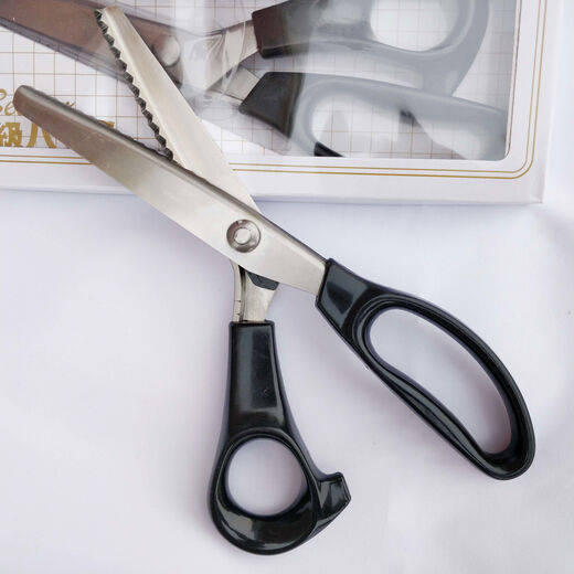 BEYZK fabric sample cutter triangle lace cutter lace wave scissors dog tooth scissors sawtooth scissors m triangle