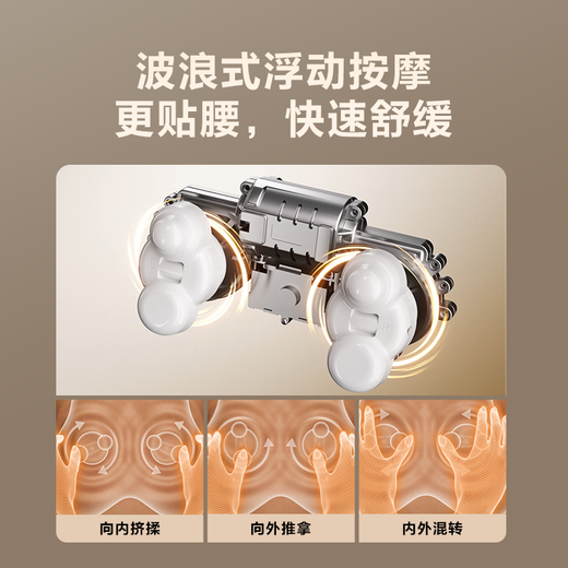 SKG Waist Massager Waist Back Neck Waist Shoulder Neck Neck Calf Back Whole Body Multifunctional Car Cushion Massager New Year's Day Gift for Men and Women Elderly 26 Years Upgraded Massage Waist Backrest T5 2nd Generation Ultra