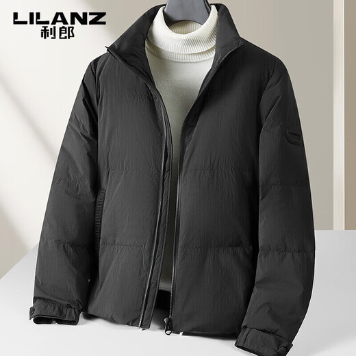 利郎（LILANZ）羽绒服男士短款面包服2025冬季新款加厚保暖防寒高级感外套男 白色 M