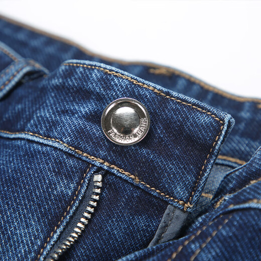 Woodpecker (TUCANO) jeans men's cotton stretch comfortable washed casual straight pants solid color fashion trousers men's dark blue 31