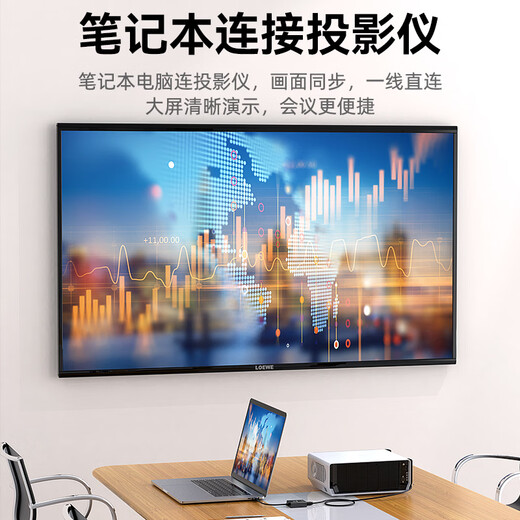 Biaz USB docking station to HDMI adapter Type-C expansion network card cable converter suitable for MacBookPro/air Huawei laptop adapter HUB branch line