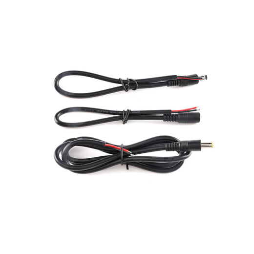 DC power connection cable DC5.5*2.1 female male cable connector cable 18AWG/0.75 square DC5.5*2.1_male cable_0.75 square_30 cm No Specifications