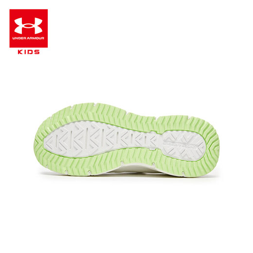 Under Armor Boys and Girls Outdoor Sandals Children's Outdoor Shoes Summer Functional Sports Shoes Large Mesh Breathable Running Shoes 2521814 White 31 (Kids)