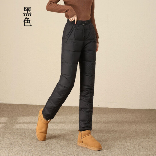 Blooming Northeast minus 40 degree pants women's outer wear 2025 new Harbin cold-proof thickened warm windproof goose down pants Army Green 5XL