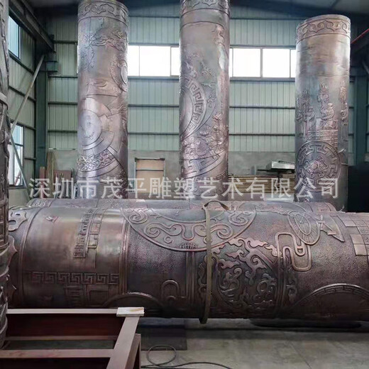 Manufacturer supplies copper relief, forged copper relief, large campus copper dragon relief, call us for processing and customization, please contact us for customization