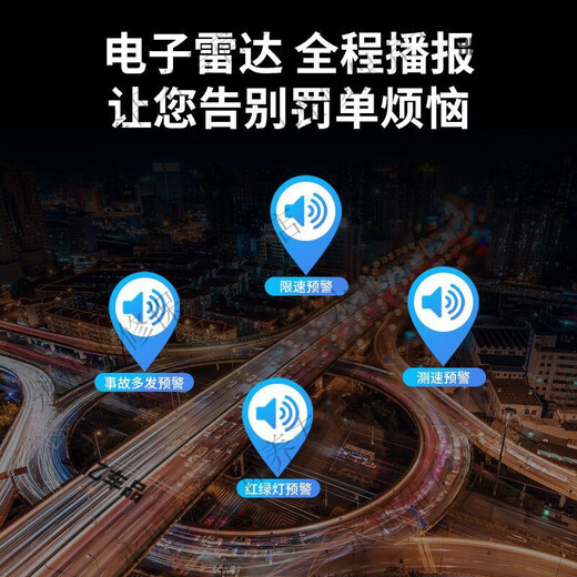 Electronic dog 2025 new head-up display speed measurement voice broadcast Beidou HUD car radar safety warning device safety warning device