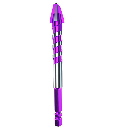 Yanran tungsten steel quick-tapping drill four-edged alloy eccentric drill bit for ceramic tile concrete drilling quick-tapping drill 6+8+10+12mm